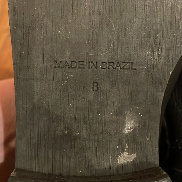 Madewell The Ainsley Chelsea Boot Black Leather Size 8 - Picture 12 of 13